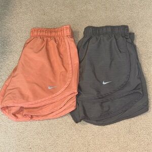 TWO PAIRS OF NIKE RUNNING SHORTS!!